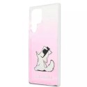 Karl Lagerfeld KLHCS22LCFNRCPI S22 Ultra S908 hardcase różowy/pink Choupette Eat