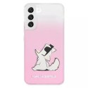 Karl Lagerfeld KLHCS22SCFNRCPI S22 S901 hardcase różowy/pink Choupette Eat