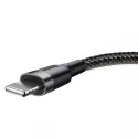 Baseus cafule lightning cable 50cm grey/black