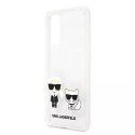 Karl Lagerfeld KLHCA72CKTR A72 A725 hardcase Transparent Karl & Choupette