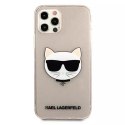 Karl Lagerfeld KLHCP12LCHTUGLGO iPhone 12 Pro Max 6,7" złoty/gold hardcase Glitter Choupette