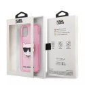 Karl Lagerfeld KLHCP12LCHTUGLP iPhone 12 Pro Max 6,7" różowy/pink hardcase Glitter Choupette