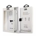 Karl Lagerfeld KLHCP12LSLCHWH iPhone 12 Pro Max 6,7" hardcase biały/white Silicone Choupette