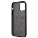 Karl Lagerfeld KLHCP12SSLFKBK iPhone 12 mini 5,4" hardcase czarny/black Silicone Iconic