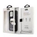 Karl Lagerfeld KLHCP13LSLKHBK iPhone 13 Pro / 13 6,1" czarny/black hardcase Silicone Karl`s Head