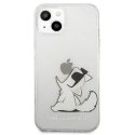 Karl Lagerfeld KLHCP13SCFNRC iPhone 13 mini 5,4" hardcase transparent Choupette Fun