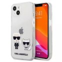 Karl Lagerfeld KLHCP13SCKTR iPhone 13 mini 5,4" hardcase Transparent Karl & Choupette