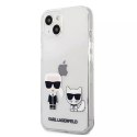 Karl Lagerfeld KLHCP13SCKTR iPhone 13 mini 5,4" hardcase Transparent Karl & Choupette