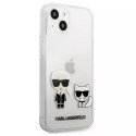 Karl Lagerfeld KLHCP13SCKTR iPhone 13 mini 5,4" hardcase Transparent Karl & Choupette