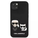 Karl Lagerfeld KLHCP13SSSKCK iPhone 13 mini 5,4" hardcase czarny/black Silicone Karl & Choupette