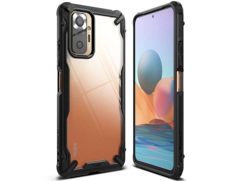 Etui obudowa Ringke Fusion X do Xiaomi Redmi Note 10 Pro Black