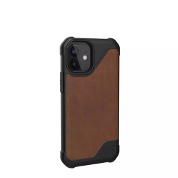 UAG Metropolis LT LTHR ARMR - skórzana obudowa ochronna do iPhone 12 mini (brown) [go] [P]