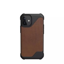 UAG Metropolis LT LTHR ARMR - skórzana obudowa ochronna do iPhone 12 mini (brown) [go] [P]