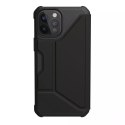 UAG Metropolis SATN ARMR - obudowa ochronna z klapką do iPhone 12 Pro Max (black) [go] [P]