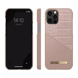 IDeal of Sweden Atelier - etui ochronne do iPhone 12/12 Pro (Rose Smoke Croco) [go] [P]