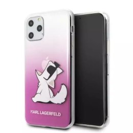 Karl Lagerfeld KLHCN58CFNRCPI iPhone 11 Pro hardcase różowy/pink Choupette Fun