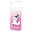 Karl Lagerfeld KLHCN58CFNRCPI iPhone 11 Pro hardcase różowy/pink Choupette Fun