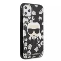 Karl Lagerfeld KLHCN58FLFBBK iPhone 11 Pro czarny/black Flower Ikonik Karl