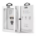 Karl Lagerfeld KLHCN58TPUTRIKSL iPhone 11 Pro srebrny/silver Glitter Ikonik Karl