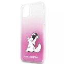 Karl Lagerfeld KLHCN65CFNRCPI iPhone 11 Pro Max hardcase różowy/pink Choupette Fun