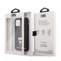 Karl Lagerfeld KLHCN65IKFBMBK iPhone 11 Pro Max hardcase czarny/black Saffiano Ikonik Metal