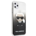 Karl Lagerfeld KLHCN65TRDFKBK iPhone 11 Pro Max czarny/black Gradient Ikonik Karl