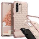 Etui na telefon Spigen Caseology Parallax do Samsung Galaxy S21 FE Indi Pink