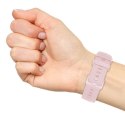 Gumowy Uniwersalny pasek sportowy Alogy soft band do smartwatcha 20mm Beżowy