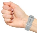 Gumowy Uniwersalny pasek sportowy Alogy soft band do smartwatcha 20mm Beżowy