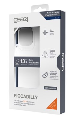 Gear4 Piccadilly - obudowa ochronna do iPhone 12/12 Pro (blue)
