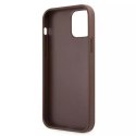 Guess GUHCP12L4GMGBR iPhone 12 Pro Max 6,7" brązowy/brown hardcase 4G Big Metal Logo