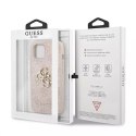 Guess GUHCP13S4GMGPI iPhone 13 mini 5,4" coque rigide rose / rose 4G Big Metal Logo