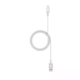 Mophie - kabel ze złączami USB-C, microUSB, USB A oraz lightning 1m (white)