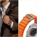 Nylon pro apple watch 4 / 5 / 6 / 7 / 8 / se / ultra (42 / 44 / 45 / 49 mm) orange