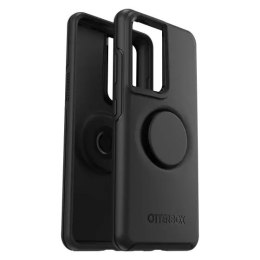 OtterBox Symmetry POP - obudowa ochronna z PopSockets do Samsung Galaxy S21 Ultra 5G (black) [P]