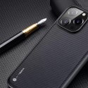 Dux Ducis Fino en nylon pour iPhone 14 Pro Max noir