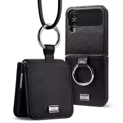 Ringke signature folio galaxy z flip 4 black