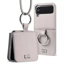 Ringke signature folio galaxy z flip 4 dove grey