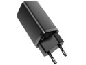 Ładowarka sieciowa Baseus GaN2 Lite szybka USB + USB-C 65W EU Czarna