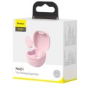 Słuchawki bezprzewodowe TWS Baseus Encok WM01 Różowe