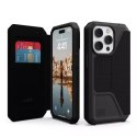 UAG Metropolis - obudowa ochronna z klapką do iPhone 14 Pro (kevlar-black)