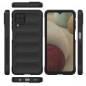 Coque Magic Shield Case pour Samsung Galaxy A12 coque blindée souple noir