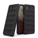 Coque Magic Shield Case pour Samsung Galaxy A12 coque blindée souple noir