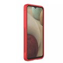 Coque Magic Shield Case pour Samsung Galaxy A12 coque blindée souple rouge