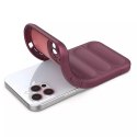 Coque Magic Shield Case pour iPhone 12 Pro Max coque blindée élastique en bordeaux