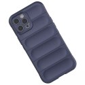 Coque Magic Shield Case pour iPhone 12 Pro Max coque blindée souple bleu clair