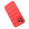 Coque Magic Shield Case pour iPhone 12 Pro Max coque blindée souple rouge