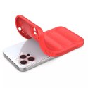 Coque Magic Shield Case pour iPhone 12 Pro Max coque blindée souple rouge