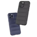 Coque Magic Shield Case pour iPhone 12 Pro Max coque souple blindée bleu foncé