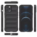 Coque Magic Shield Case pour iPhone 12 Pro Max coque souple blindée noire